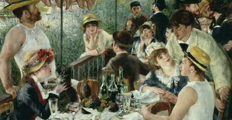 Luncheon of the Boating Party, Auguste Renoir,  1880–81, "domínio público"