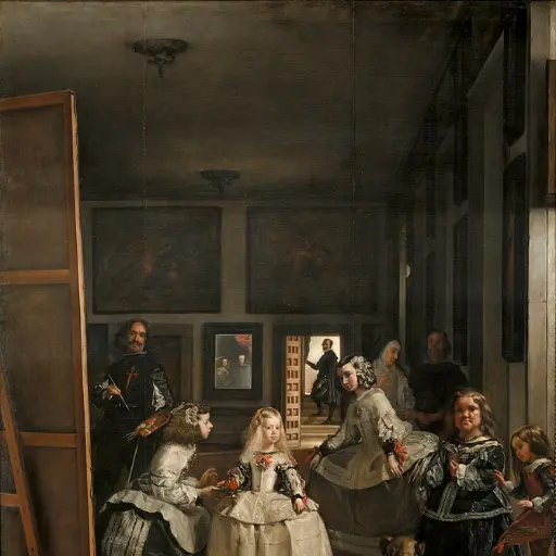 Las Meninas, Diego Velázquez, 1656, "domínio público"